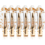 Brushworks Gold Flake No Crease Clips agrafe de par 8 buc