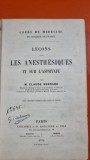 Lecons sur les anesthesiques et sur lAsphyxie - Claude Bernard
