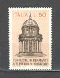 Italia.1971 Arhitectura SI.789, Nestampilat