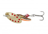 Savage Gear Sticklebait Spinner Minnow Gold Red, mărimea 2, 7.3g