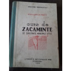 Curs de zacaminte de substante minerale utile - Mircea Ionescu