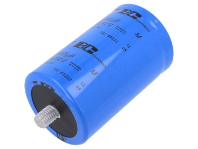 Condensator electrolitic 2,2mF 350V DC foto