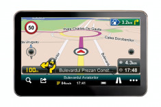 Sistem Navigatie GPS Auto Smailo HD 4.3 Harta Romania foto