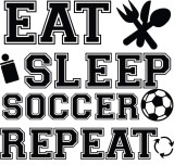 Cumpara ieftin Sticker decorativ, Text Fotbal, Negru, 10101ST-6, Oem