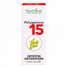 Polygemma 15 intestin detoxifiere 50 ml - Plant Extrakt TM foto