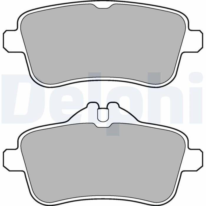 DELPHI LP2443 set placute frana,frana disc