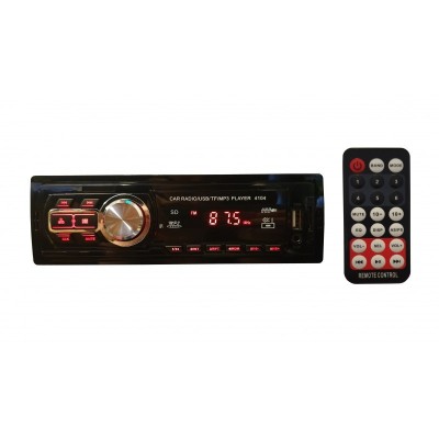 Radio MP3 Player Auto , Putere 4 x 50 W , Telecomanda , USB , AUX , SD Card , Negru foto