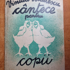 cantece pentru copii - vintila voiculescu - din anul 1939