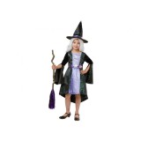 Costum carnaval Vrajitoare, Celestial Purple Witch, 110 - 120 cm (5-6 Ani)
