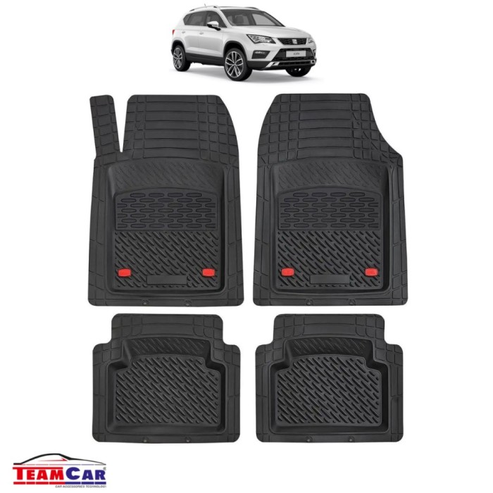Covorașe Auto TeamCar&reg; Tip Tăviță Compatibile Seat Ateca Mk1 (2016+) - Suv