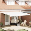 Material de &icirc;nlocuire pentru marchiză pentru cadru de 4.5x3.5 m alb