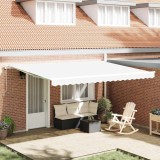 Material de &icirc;nlocuire pentru marchiză pentru cadru de 4.5x3.5 m alb