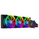 Cooler CPU Lichid AQIRYS Aquarius 360 AiO Black, ARGB, 3x120mm PWM, Compatibil Intel/AMD, Radiator 360mm, TDP 300W