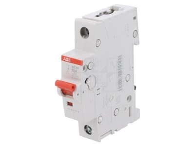 Separator-&amp;icirc;ntrerupător 50A 253V pentru șină DIN foto