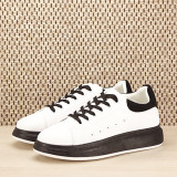 Sneakers alb cu negru Britney M3
