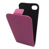 Cumpara ieftin Husa telefon Flip Vertical Apple iPhone 4 pink