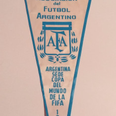 Fanion (vechi) fotbal - ARGENTINA (Campionatul Mondial Argentina 1978)