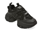 Pantofi sport FLAVIA PASSINI negri, 111, din material textil