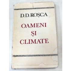 OAMENI SI CLIMATE-D.D. ROSCA 1971