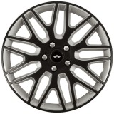 Set 4 Capace Roti 16 inchi (R16) Dakar Negru-Gri, Compatibile Cu Mini