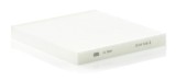MANN-FILTER CU 2544 Filtru, aer habitaclu