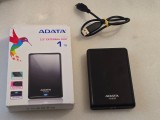 Hard disk extern ADATA HV620 1TB, 2.5", USB 3.2 Gen 1 (USB 3.0), Negru Glossy