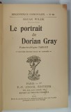 LE PORTRAIT DE DORIAN GRAY par OSCAR WILDE , 1912