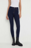 Cumpara ieftin Answear Lab jeansi X limited collection NO SHAME femei, culoarea albastru marin
