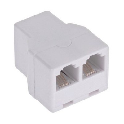 Spliter Multiplicator Retea RJ45 8P8C la 2 x Porturi RJ45 M-M foto