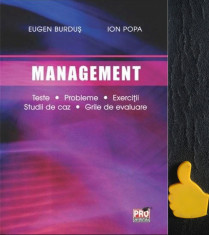 Management teste probleme exercitii studii de caz grile Eugen Burdus foto