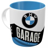 Cana BMW Garage 43035, 340ml, Ceramica Durabila, Imprimeu Calitate, 8.5x9 cm
