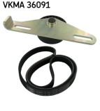 SKF VKMA 36091 Set curea transmisie cu caneluri