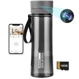 Sticla cu Camera Spion iUni IP48, Wi-Fi, 16GB, Full HD, Vizualizare Live pe telefon