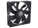 Ventilator axial DC 24V 120x120x25mm 114m3/h 30dBA cu bilă
