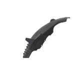 Carenaj roata Mercedes Clasa SL (R230), 2009-12.2011, punte fata, partea stanga, spre spate; Polietilen