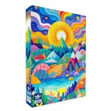 Puzzle Black Sea Cer, păm&acirc;nt, apă &ndash; 1000 de piese