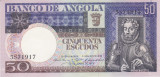 Bancnota Angola 50 Escudos 1973 - P105 UNC