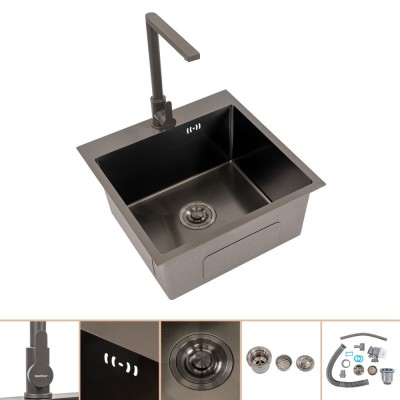 Chiuvetă din oțel inoxidabil Korin II foto