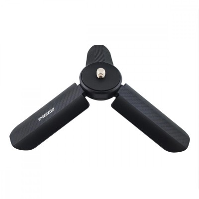 Trepied Mini TM-01 EMESZON&amp;reg;, filet 1/4 inch, model fibra carbon, compatibil cu multiple accesorii pentru Foto si Video, negru foto