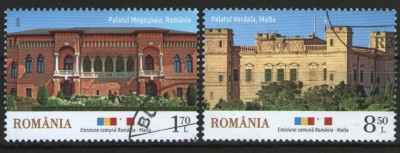 Romania 2019 - palate, serie stampilata foto