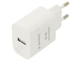 Alimentator GEMBIRD 5V 2.4A 12W Plug-in Alb TA-UC-1A12-01 Pulsatoriu