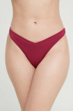 Hollister Co. bikini brazilieni culoarea bordo