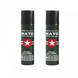Set 2 Spray Paralizant IdeallStore NATO Defence 60ml Verde, Raza 3m, Autoaparare, Aluminiu, Nontoxic