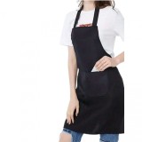 Set 5 Sorturi Bucatarie/Servire cu Buzunar, Stil Simplu, Negru - OEM, Ideal Uz Zilnic