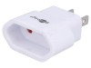 Adaptor Priză Japonia/USA la EU Alb, Goobay