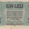 ROMANIA 1 LEU BGR 1917 F