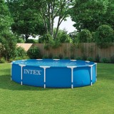 Piscina cu cadru metalic, Intex 28212NP, supraterana, rotunda, cu pompa de filtrare, 366 x 76 cm