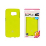 Husa Mercury Jelly Samsung G928 Galaxy S6 Edge+ Lime Blister, Silicon, Carcasa