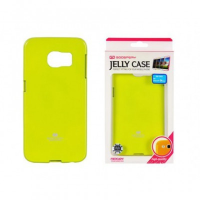 Husa Mercury Jelly Samsung G928 Galaxy S6 Edge+ Lime Blister foto