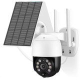Camera de supraveghere Jortan JT-8181XM Wifi cu panou solar si acumulator intern